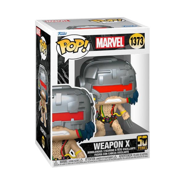 Marvel POP! Marvel Vinyl Figur Wolverine 50th - Ultimate Weapon X 9 cm Image 2