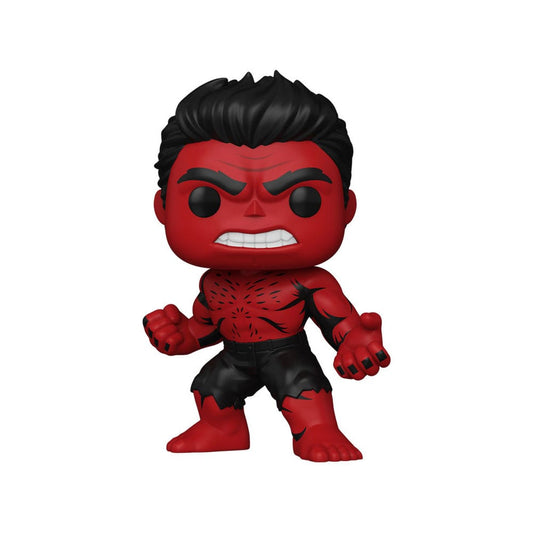 Captain America: Brave New World Super Sized POP! Marvel Vinyl Figur Red Hulk (Retro) 15 cm Image 1