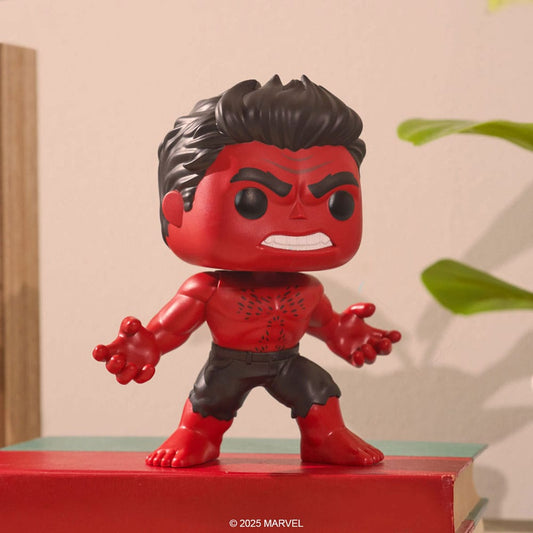 Captain America: Brave New World Super Sized POP! Marvel Vinyl Figur Red Hulk (Retro) 15 cm Image 2