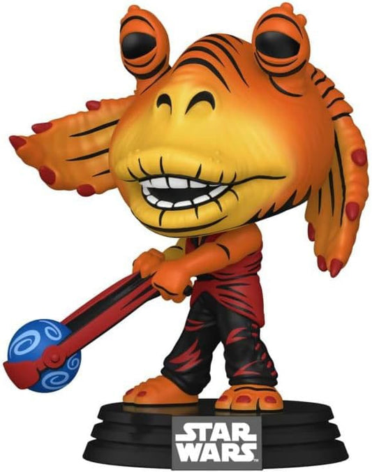 Pop! Star Wars: The Phantom Menace 25th Anniversary - Retro Jar Jar - Exclusive Image 1