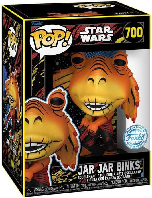 Pop! Star Wars: The Phantom Menace 25th Anniversary - Retro Jar Jar - Exclusive Image 2