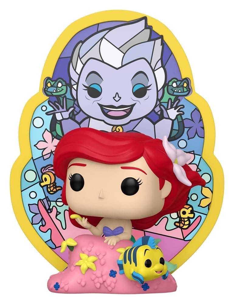 Disney POP! Deluxe Vinyl Figur Ariel(Glass) 9 cm Image 1