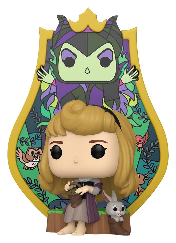 Disney POP! Deluxe Vinyl Figur Aurora(Glass) 9 cm Image 1