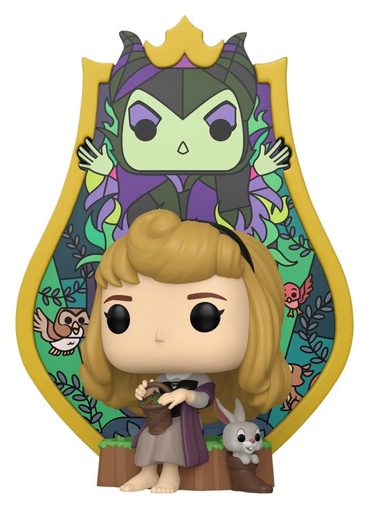 Disney POP! Deluxe Vinyl Figur Aurora(Glass) 9 cm Image 1