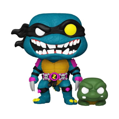 Teenage Mutant Ninja Turles POP & Buddy! Movies Vinyl Figur Slash & Pre-mutated, turtle Slash 9 cm Image 1