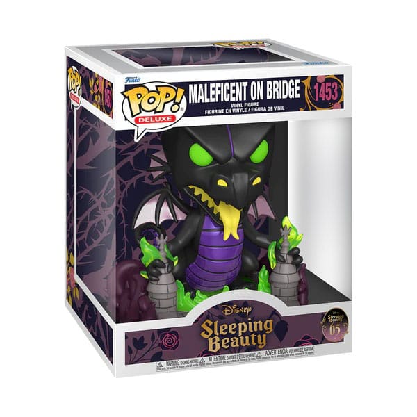 Dornröschen POP! Deluxe Vinyl Figur Maleficent on Bridge 16 cm Image 2
