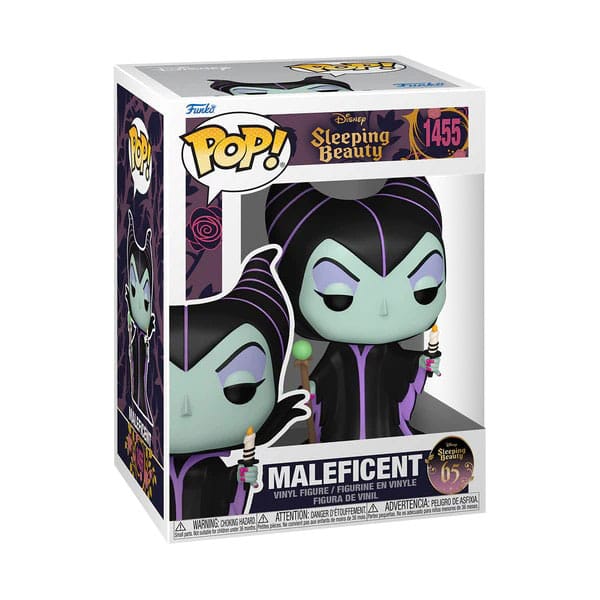 Dornröschen 65th Anniversary POP! Disney Vinyl Figur Maleficent w/Candle 9 cm Image 2