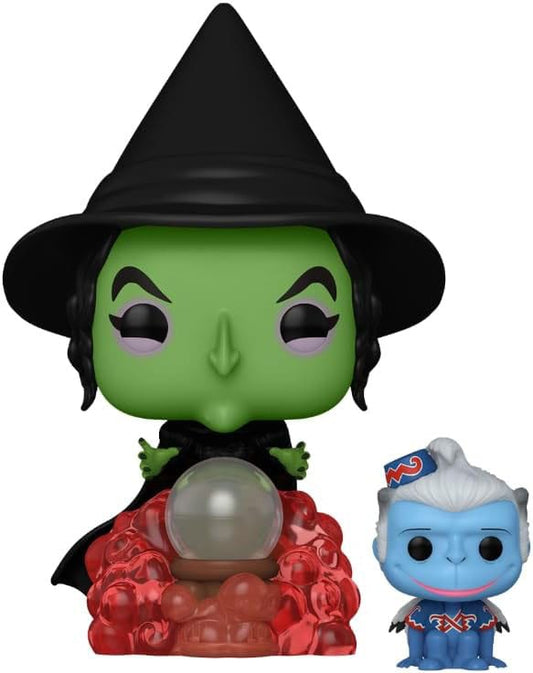 Der Zauberer von Oz POP! Vinyl Figur Witch with winged Monkey Exclusive 9 cm Image