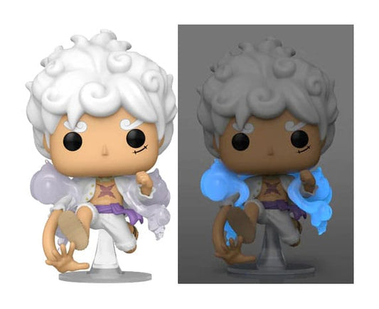 One Piece POP! Animation Figur Luffy Gear Five w/CH 9 cm Sortiment (6) Image 1