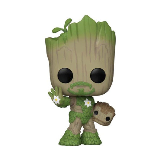 We Are Groot POP! Movies Vinyl Figur Iron Man 9 cm Image 1
