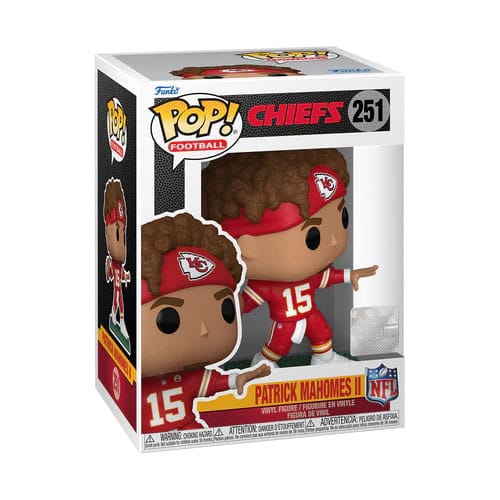 NFL: Legends POP! Sports Vinyl Figur Chiefs- Patrick Mahomes II(2023) 9 cm Image 2