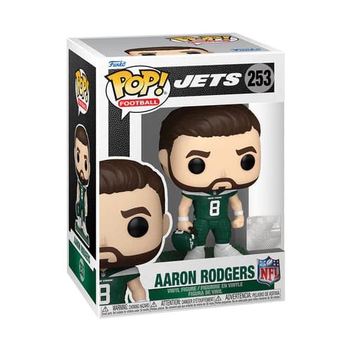NFL: Legends POP! Sports Vinyl Figur Jets- Aaron Rodgers 9 cm Image 2