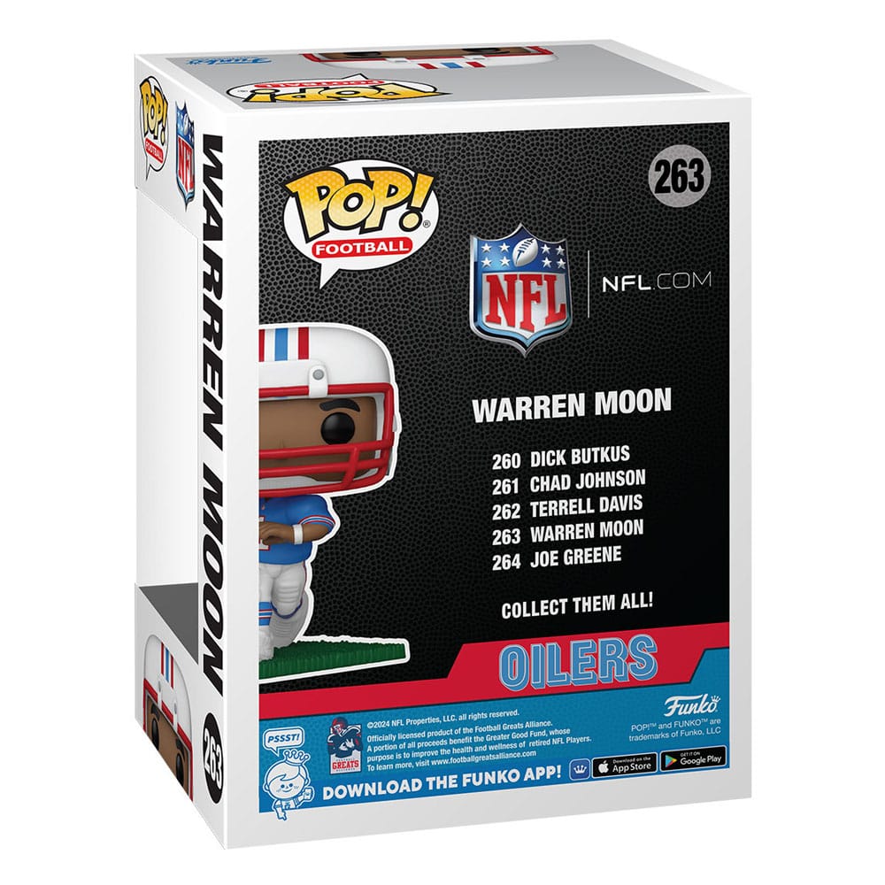 NFL: Legends POP! Sports Vinyl Figur Oilers- Warren Moon 9 cm Image 3