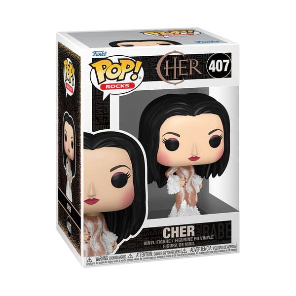 Cher POP! Rocks Vinyl Figure Cher(Met Gala 1974) 9 cm Image 2