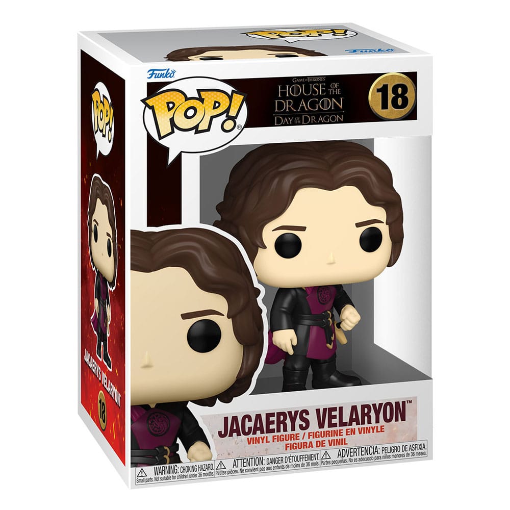 House of the Dragon POP! TV Vinyl Figur Jarcarys Valaryon 9 cm Image 2
