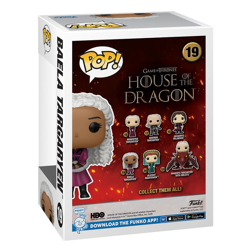 House of the Dragon POP! TV Vinyl Figur Baela Targaryen 9 cm Image 3