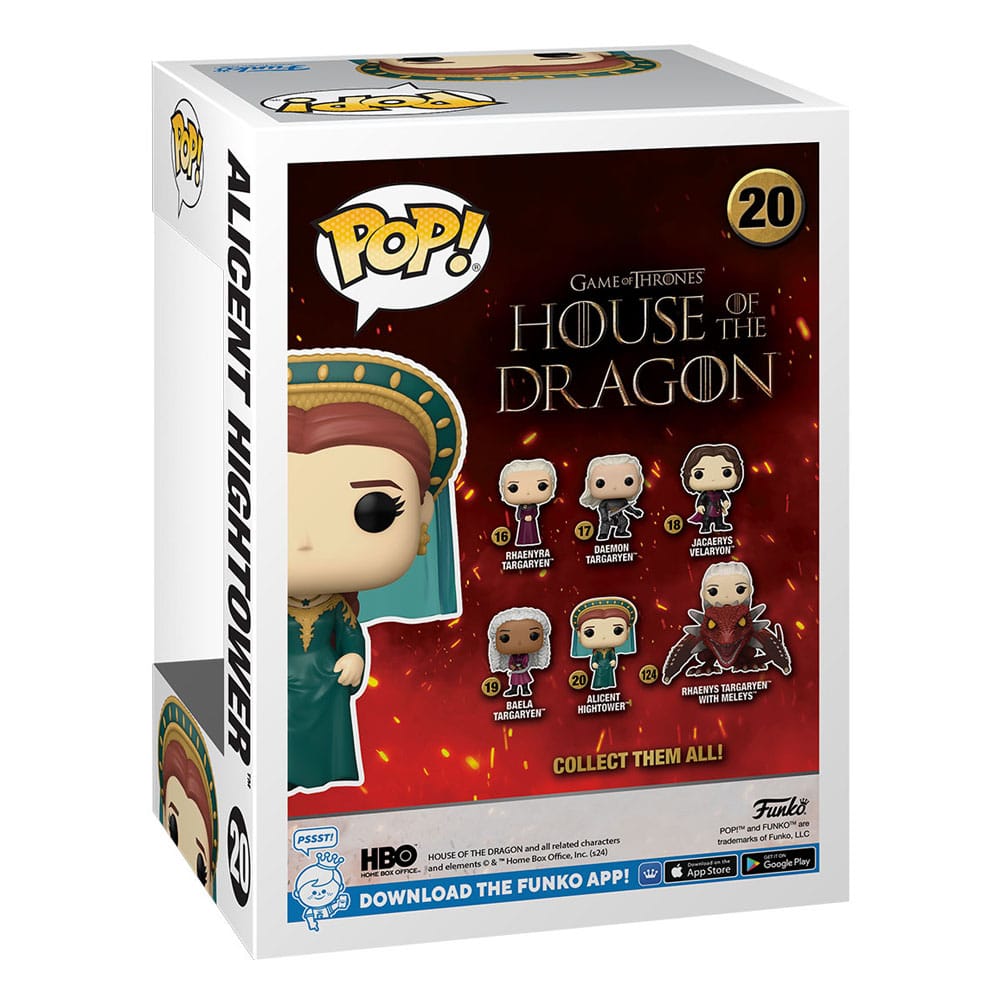 House of the Dragon POP! TV Vinyl Figur Allicent Hightower 9 cm Image 3