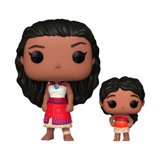 Vaiana 2 POP! & Buddy Vinyl Figur Moana & Little Sis 9 cm Image 1