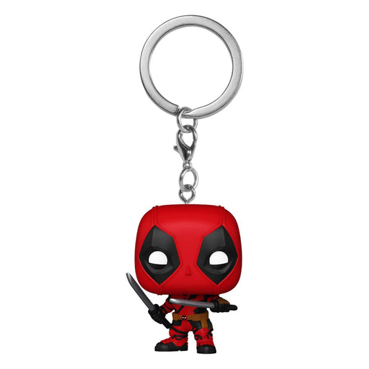 Deadpool 3 POP! Vinyl Schlüsselanhänger 4 cm Deadpool Display (12) Image 1