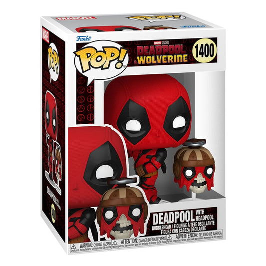 Deadpool 3 POP & Buddy! Vinyl Figur Deadpool w/Headpool 9 cm Image 2