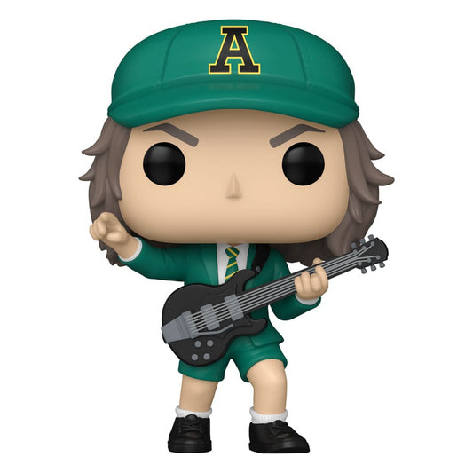 AC/DC POP! Rocks Vinyl Figur Angus Young(Green) 9 cm Image 1