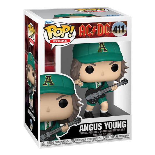 AC/DC POP! Rocks Vinyl Figur Angus Young(Green) 9 cm Image 2