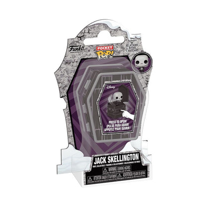Nightmare Before Christmas Coffin Pocket POP! Vinyl Figur Jack Skellington 6 cm Image 2