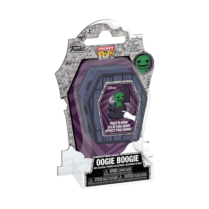 Nightmare Before Christmas Coffin Pocket POP! Vinyl Figur Oogie Boogie 6 cm Image 2