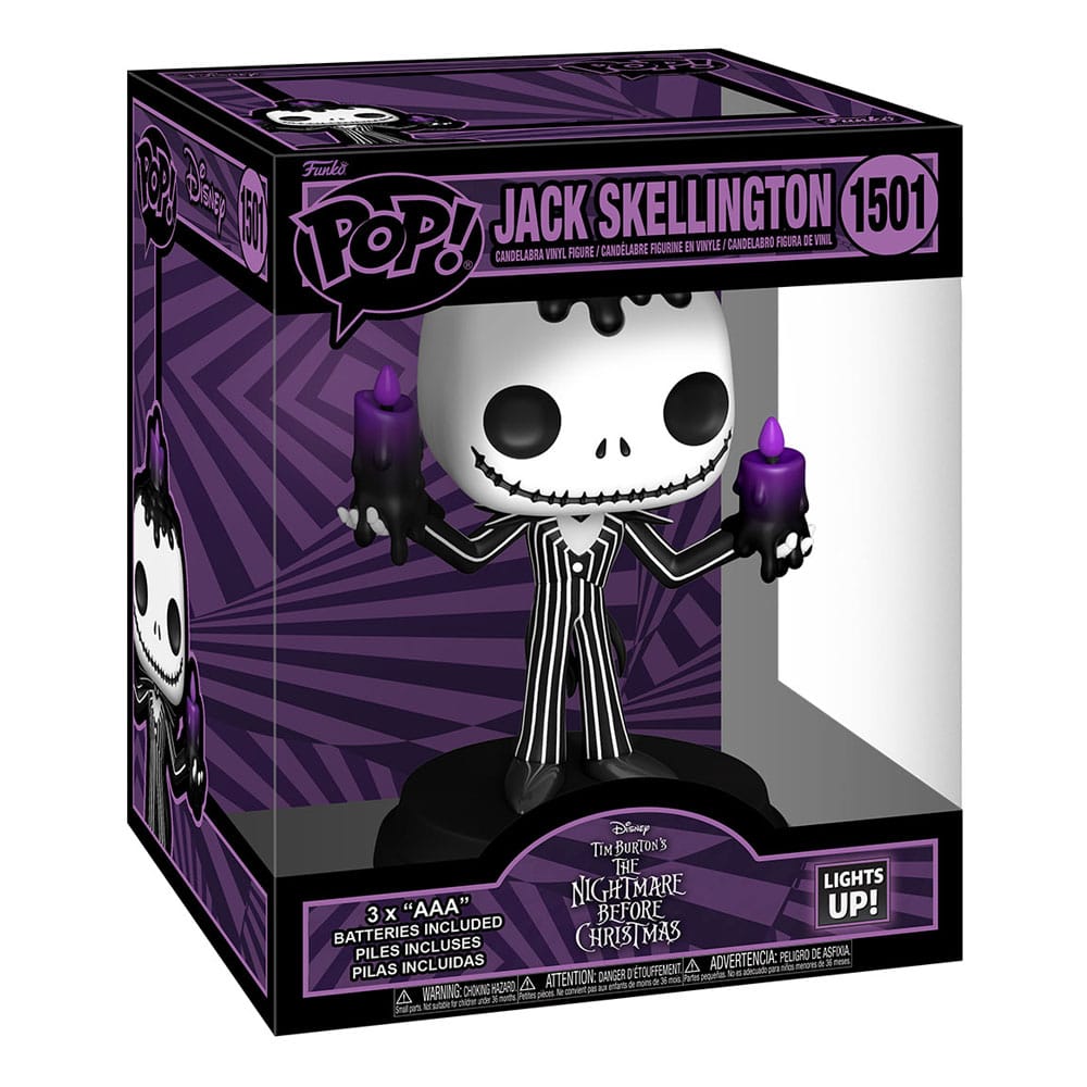 Nightmare before Christmas Oversized POP! Games Vinyl Figur Jack(SFX) 15 cm Image 2