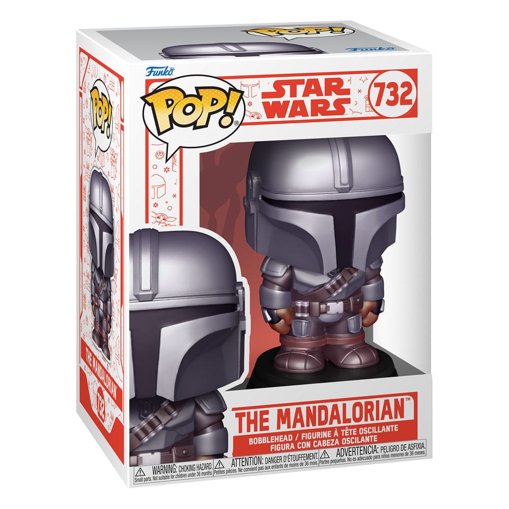 Star Wars: Mandalorian POP! Vinyl Figur Holiday Mandalorian 9 cm Image 2