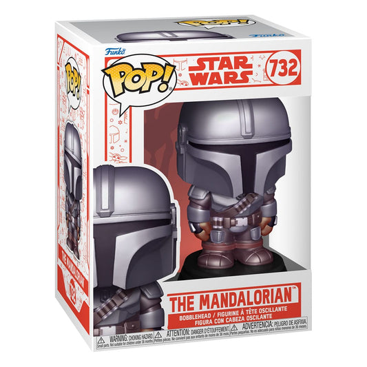 Star Wars: Mandalorian POP! Vinyl Figur Holiday Mandalorian 9 cm Image 2