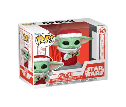 Star Wars: Mandalorian POP! Vinyl Figur Holiday Grogu 9 cm Image 2