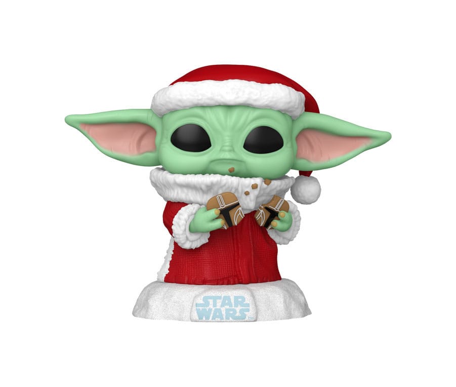 Star Wars: Mandalorian POP! Vinyl Figur Holiday Grogu 9 cm Image 1