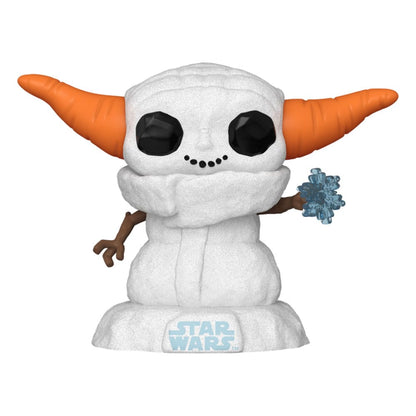 Star Wars: Mandalorian POP! Vinyl Figur Holiday Grogu SNWMN 9 cm Image 1