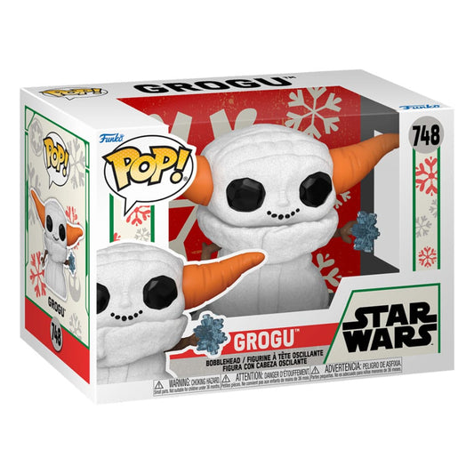 Star Wars: Mandalorian POP! Vinyl Figur Holiday Grogu SNWMN 9 cm Image 2
