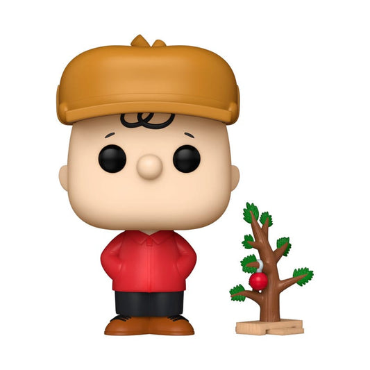 Die Peanuts - Fröhliche Weihnachten POP! Movies Vinyl Figur Charlie Brown 9 cm Image 1