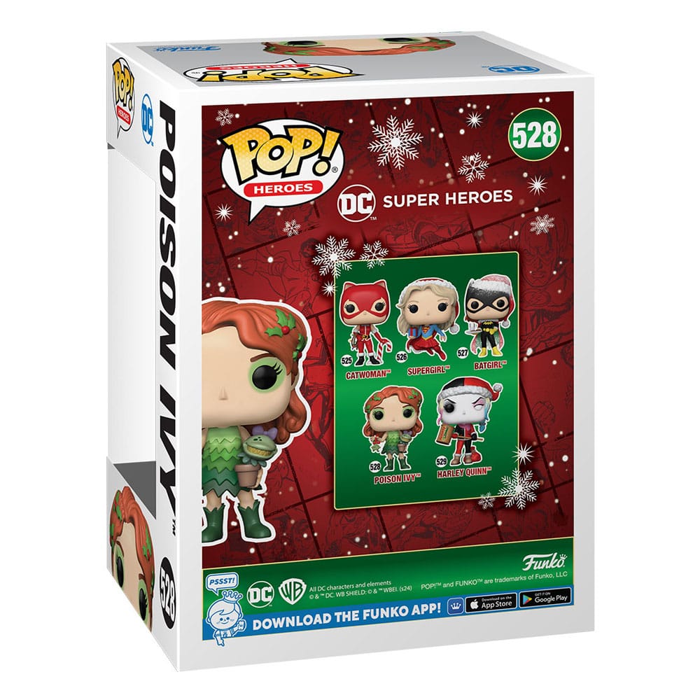 DC Comics POP! Heroes Vinyl Figur Holiday '24- Poison Ivy 9 cm Image 3