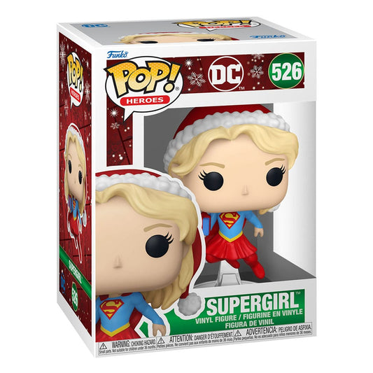 DC Comics POP! Heroes Vinyl Figur Holiday '24- Supergirl 9 cm Image 2