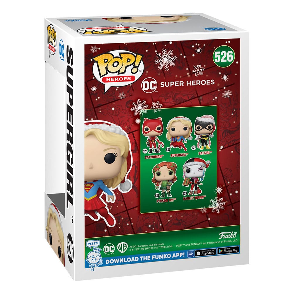 DC Comics POP! Heroes Vinyl Figur Holiday '24- Supergirl 9 cm Image 3