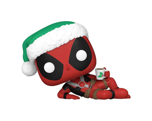 Marvel POP! Vinyl Figur Holiday Deadpool 9 cm Image 1