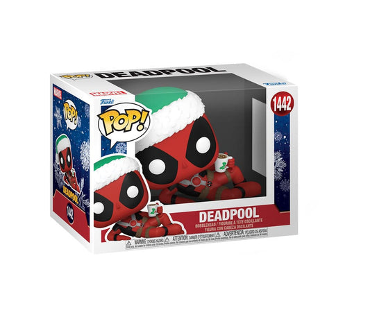 Marvel POP! Vinyl Figur Holiday Deadpool 9 cm Image 2