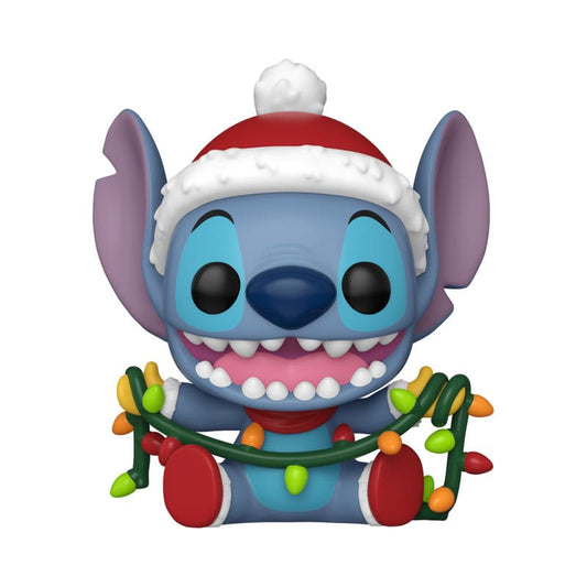 Disney POP! Vinyl Figur Holiday Stitch w/Lights 9 cm Image 1