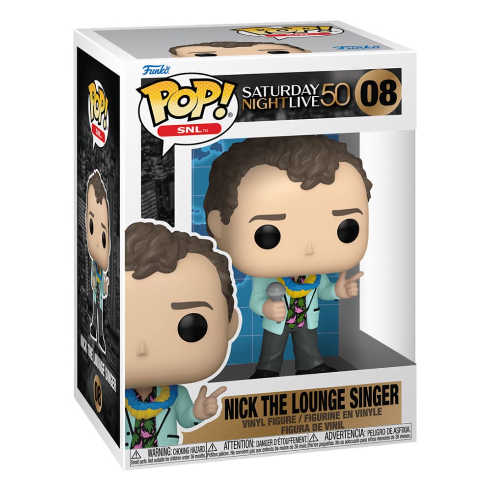 Saturday Night Live POP! Movies Vinyl Figur 50th Anniversary Nick the Lounge Singer 9 cm Image 2