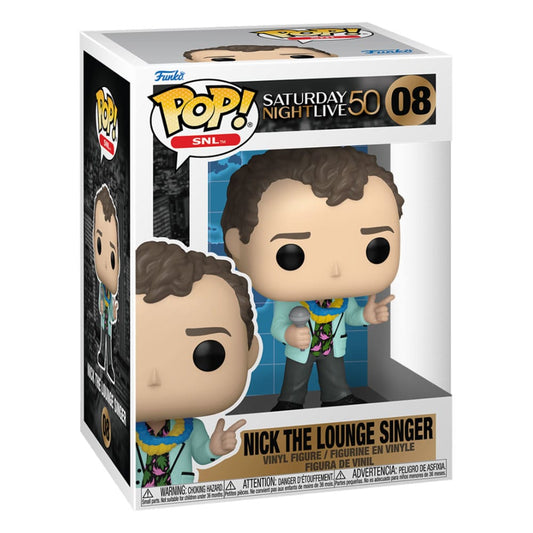 Saturday Night Live POP! Movies Vinyl Figur 50th Anniversary Nick the Lounge Singer 9 cm Image 2