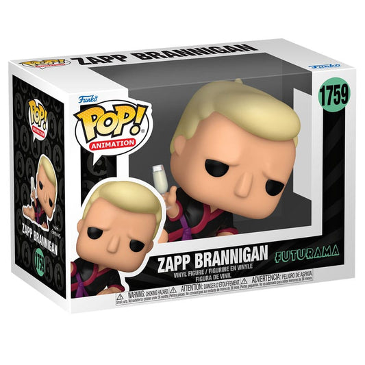 Futurama Pop! Animation Vinyl Figur Zapp Brannigan 9 cm Image 2
