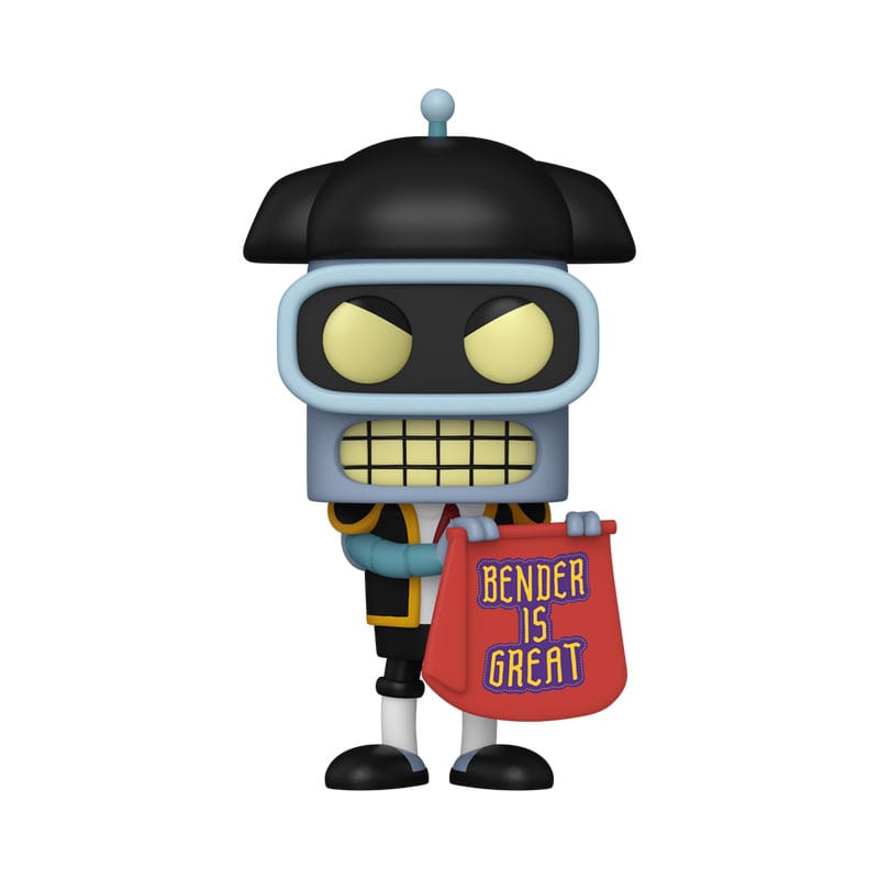 Futurama Pop! Animation Vinyl Figur Bender (Matador) 9 cm Image 1