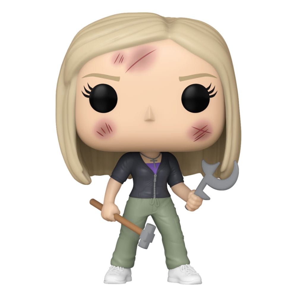 Buffy - Im Bann der Dämonen POP! TV Vinyl Figur Buffy w/Weapons 9 cm Image 1