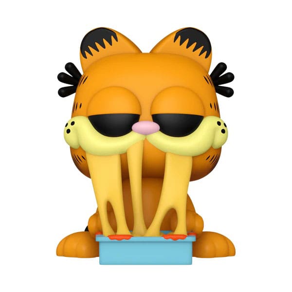 Garfield POP! Comics Vinyl Figur Garfield w/Lasagna Pan 9 cm Image 1
