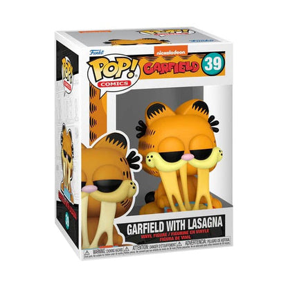 Garfield POP! Comics Vinyl Figur Garfield w/Lasagna Pan 9 cm Image 2