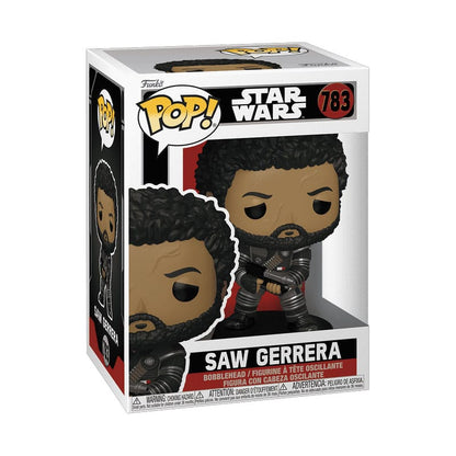 Star Wars: Andor POP! TV Vinyl Figur Saw Gerrera 9 cm Image 2